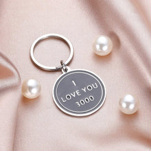 Load image into Gallery viewer, I Love You 3000 Christmas Stocking Stuffer Gift Keychain for Daughter Son Dad Mom Boyfriend Girlfriend Anniversary Husband Wife Couple Birthday for Her Him Women Men Valentine&#39;s Day
