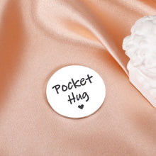 Load image into Gallery viewer, Pocket Hug Token Inspirational Gifts for Men Women Birthday Stocking Stuffers for Teen Boys Girls Christmas Long Distance Gifts for Friends Bestie Going Away Graduation Gifts for Him Her Son Daughter
