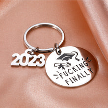 Load image into Gallery viewer, 2023 Graduation Gifts for Him Her Funny High School College Graduation Gifts Keychain for Boys Girls Nursing Law School Students Senior Graduate Gifts for Master PhD Degree Son Daughter Best Friends
