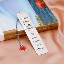 Load image into Gallery viewer, Teacher Appreciation Gifts Bookmark Thank You Gifts for Women Men Teachers Day Graduation Back to School Gifts for Teacher Tutor Mentor from Students Special Teacher Birthday Retirement Classroom Gift
