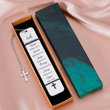 Load image into Gallery viewer, Bible Verse Inspirational Christian Gifts for Women Men Religious Bookmarks for Bible Prayer Son Daughter Teens Christmas Birthday Baptism Encouragement Gifts for Easter Godchild Friends Church Gifts
