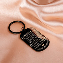 Load image into Gallery viewer, Gift for Boyfriend Husband Valentines Day I Love You Gifts for Him Her Romantic Anniversary Birthday Gifts for Hubby Wife Girlfriend Wedding Engagement Fiance Bride Groom Gift Christmas Couple Keyring
