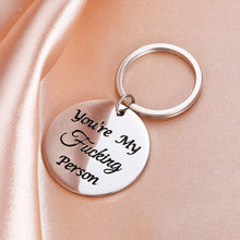 Load image into Gallery viewer, You are My Person Gifts BFF Women Teens Girls Best Friends Keychain BFF Keychain Friendship Charms Birthday Graduation Wedding Distance Present Jewelry
