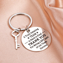 Load image into Gallery viewer, Team Gifts Coworker Employee Appreciation Gifts for Women Men Office Staff Thank You Gifts Keychain for Boss Leader Colleagues Farewell Going Away Nurses Teacher Coach Retirement Birthday Work Gifts

