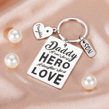 Load image into Gallery viewer, Christmas Gifts for Dad from Daughter Son Dad Appreciation Gifts for Men Father’s Day Keychain for Daddy Birthday New Dad Stepdad Bonus Dad Husband Gifts from Kids Valentines Father of the Bride Papa
