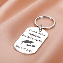 Load image into Gallery viewer, Funny Gifts Keychain for Class of 2022 Graduation Gifts for Him Her High School Boys Girls Grad Gifts for College Master Nurse Medical School Student PhD Inspirational Gifts for Son Daughter Women Men
