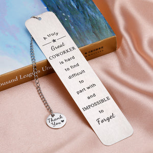 Farewell Goodbye Gifts for Coworker Leaving Retirement Gifts Bookmark for Manager Employee Appreciation Colleague Going Away New Job Promotion Thank You Boss’s Day Holiday Office Christmas Work Gifts