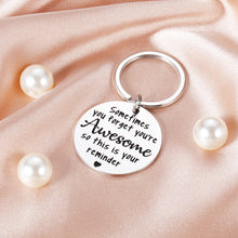 Load image into Gallery viewer, Inspirational Gifts for Women Men Best Friend BFF Funny Graduation Keychain for Son Daughter Him Her Boys Girls Birthday Christmas Presents Thank You Appreciation Gifts for Coworkers Boss Employee
