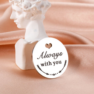 Pocket Hug Token Miss You Gifts for Boyfriend Husband Valentines Day Long Distance Relationship Love Gifts for Couple Family Social Distancing Isolation Friendship Keepsake for Friend BFF Double-Sided