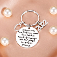 Load image into Gallery viewer, 2022 Graduation Gifts for Him Her Senior Graduation Gifts Keychain for High School College Boys Girls Master Nurse Law Grads
