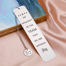 Load image into Gallery viewer, Coworker Thank You Employee Appreciation Team Gifts for Manager Leader Boss&#39;s Day Gifts Bookmark for Coach Boss Lady Colleague Going Away Leaving Birthday Retirement Mentor Supervisor Office Christmas
