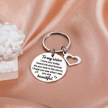 Load image into Gallery viewer, Sister Birthday Gifts from Sister Big Soul Sister Gifts for Women Christmas Valentines Gifts for Little Sister from Brother Graduation Sweet 16 Gifts for Best Friend Bestie Bridesmaid Gift for Wedding
