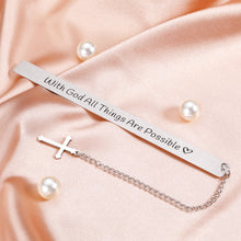 Load image into Gallery viewer, Religious Bookmark Easter Gifts for Boys Girls Godson Goddaughter First Communion Baptism Bible Verse Christian Gifts for Women Men Godchild Confirmation Graduation Birthday Christmas Book Lover Gift
