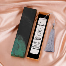 Load image into Gallery viewer, Thank You Appreciation Bookmark for Women Teachers Day Graduation Christmas Gifts for Students Daycare Teacher Tutor Mentor Retirement Back to School Gifts for Teens Classmate Birthday Book Lover Gift
