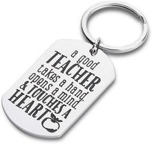 Load image into Gallery viewer, Tritiara Teacher Appreciation Graduation Gifts Keychain Bulk for Women Men Class Room -Inspirational Graduation Gift- Thank You Gifts- End of Year Birthday Christmas From Student Kids Child
