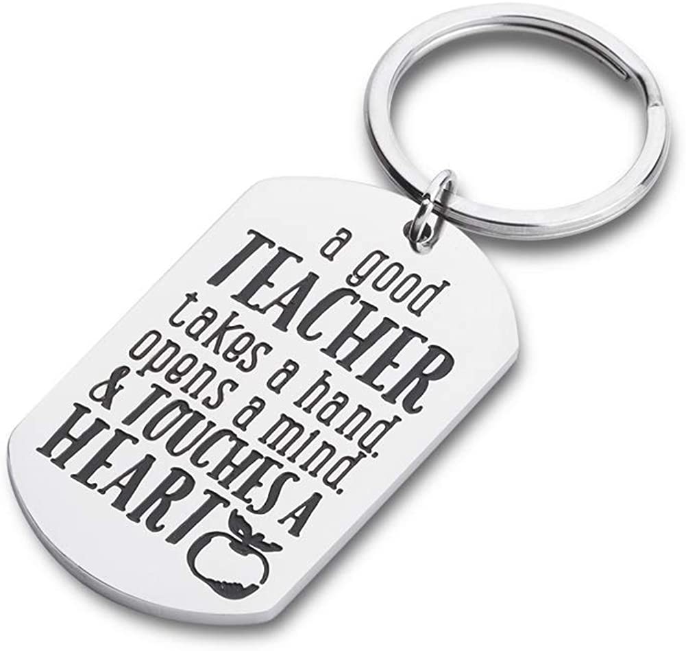 Tritiara Teacher Appreciation Graduation Gifts Keychain Bulk for Women Men Class Room -Inspirational Graduation Gift- Thank You Gifts- End of Year Birthday Christmas From Student Kids Child