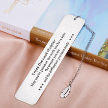 Load image into Gallery viewer, Inspirational Retirement Gifts for Women Men Appreciation Bookmark with Chain for Retired Boss Leader Office Colleagues Happy Retirement Coworker Leaving Gifts for Teacher Nurse Retiree Book Lovers
