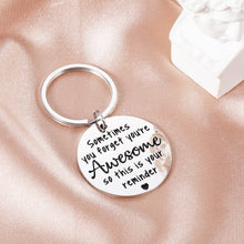 Load image into Gallery viewer, Inspirational Gifts for Women Men Best Friend BFF Funny Graduation Keychain for Son Daughter Him Her Boys Girls Birthday Christmas Presents Thank You Appreciation Gifts for Coworkers Boss Employee
