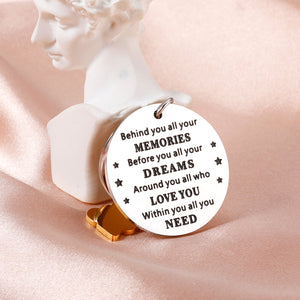 2023 Graduation Gifts for Him Her Inspirational College High School Graduation Gifts for Senior Grad Gifts Keychain for Son Daughter Granddaughter Nurse Law School Students Master PhD Graduate Gifts