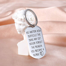 Load image into Gallery viewer, Nurse Keychain Gift Graduation Gift Keychain Medical Student Gift Nurse Day Gift
