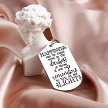 Load image into Gallery viewer, Inspirational Graduation Keychain Gifts For Men Women Teen Boys Girls Friends - BFF Gifts- Harry Potter Fans-Happiness Can Be Found Even in The Darkest of Times Birthday Graduation Albus Dumbledore
