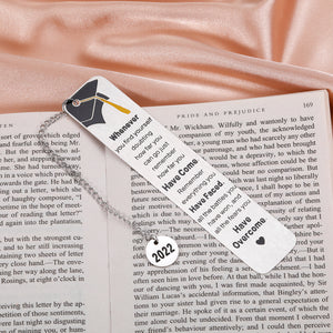 2022 Inspirational Graduation Bookmark Gifts for Women Men Encouragement Gifts for College High School Teen Boy Girl Senior Grads Nurse Motivational Gifts Book Lovers Friends Son Daughter from Mom Dad