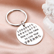 Load image into Gallery viewer, 2021 College Graduation Gifts for Him Her Boys Girls Senior Inspirational Gifts for High School Nurse Master Medical Students Son Daughter Keychain from Mom Dad Women Men Graduation Gifts for Friends
