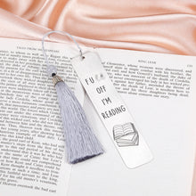 Load image into Gallery viewer, Funny Inspirational Bookmark for Book Lovers I’m Reading Gifts for Book Reader Gifts for Women Writers Friend Book Club Christmas Birthday Graduation Gifts for Boys Girls Librarian Student Coworker
