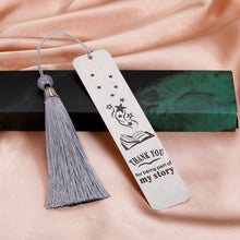 Load image into Gallery viewer, Thank You Appreciation Bookmark for Women Teachers Day Graduation Christmas Gifts for Students Daycare Teacher Tutor Mentor Retirement Back to School Gifts for Teens Classmate Birthday Book Lover Gift
