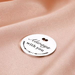 Pocket Hug Token Miss You Gifts for Boyfriend Husband Valentines Day Long Distance Relationship Love Gifts for Couple Family Social Distancing Isolation Friendship Keepsake for Friend BFF Double-Sided