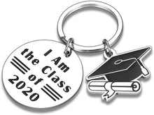 Load image into Gallery viewer, Tritiara 2020 College Inspirational Graduation Gifts Keychains for Her Him Women- High School,College Graduate Gift- Birthday Wedding­Class of 2020
