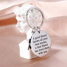 Load image into Gallery viewer, Tritiara Brother Gifts Keychain Inspirational Jewelry Gift for Little Big Brother Men from Sister in Law Best Friend BFF Men Gifts -Personalized Kerring Birthday Wedding Family Tree Gift Present
