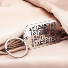 Load image into Gallery viewer, Tritiara Inspirational Graduation Keychain for Class 2020 Gift for Teen Boys Girls Son Daughter Teenage Women Men Bulk Sister Mom Friends College Students -Always Remember You are Braver Than You Believe
