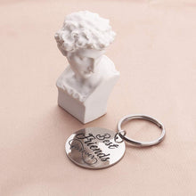 Load image into Gallery viewer, Tritiara  Best Friend Keyring BFF Keychain for Women Men BFF Keychain Friendship Charms Birthday Graduation Wedding Distance Present -Best Friend Forever Jewelry
