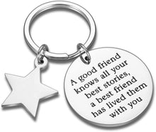 Load image into Gallery viewer, Tritiara Brother Gifts Keychain Inspirational Jewelry Gift for Little Big Brother Men from Sister in Law Best Friend BFF Men Gifts -Personalized Kerring Birthday Wedding Family Tree Gift Present
