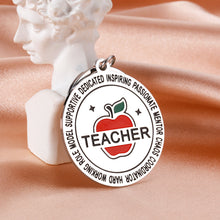 Load image into Gallery viewer, Teacher Gifts for Women Men Thank You Gifts Teacher Appreciation Keychain for Teacher’s Day End of Year Graduation Back to School for Teacher from Students Daycare Preschool Teachers Retirement Gifts
