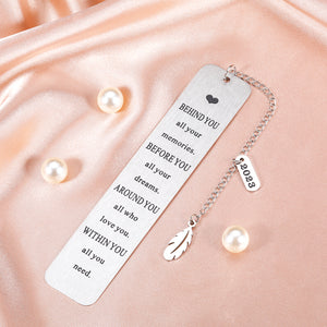 Class of 2023 Graduation Gifts Bookmark for Grads Seniors Inspirational Gifts for Women Men High School College Boys Girls Graduation Gifts for Nurse Master Medical Student Back to School Son Daughter