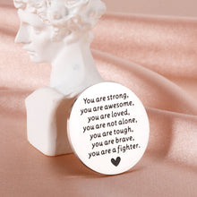 Load image into Gallery viewer, Get Well Soon Gifts for Women Men Pocket Hug Cancer Survivor Fighter After Surgery Breast Cancer Inspirational Gifts for Friends Sobriety Recovery Coworker Leaving Appreciation Birthday Double-Sided
