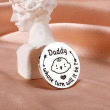 Load image into Gallery viewer, Funny New Baby Gifts for First Time Mom Dad New Parents Decision Coin Expecting Mom Pregnancy Gifts for Women Mommy Daddy to be Baby Shower Christmas Birthday Mothers Fathers Day Presents Double Sided Brand: Trikalika

