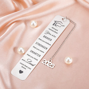 Class of 2023 Bookmark Inspirational Graduation Gifts for Teen Boys Girls College Nursing Graduation Gifts for Senior Grads Law High School Son Daughter Master Degree PhD Graduation Gifts for Friends