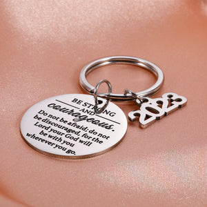 2023 Graduation Gifts Keychain Bible Verse Christian Gifts for High School College Students Inspirational Religious Gifts for Boys Girls Senior Grad Gifts for Nurse Master PhD Son Daughter Christmas