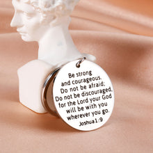 Load image into Gallery viewer, Class of 2022 Graduation Gifts Keychain for Him Her Inspirational Christian Bible Verse Gifts for High School College Boys Girls Grad Gifts for Senior Nurse Medical School Students Master PhD Friends
