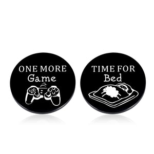 Funny Gifts Decision Coin for Gamer Stocking Stuffers for Men Teens Boys Boyfriend Gaming Gifts for Game Lovers Son Daughter Christmas Gifts for Teenage Girls Brother Friends Birthday Valentines Gifts