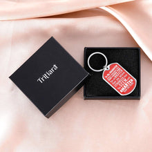 Load image into Gallery viewer, Daughter Valentines Day Gift from Mom Dad 2021 Inspirational Graduation Keychain Valentines Gifts for Kids To My Daughter Birthday Christmas From Daddy Family Back to School Key Rings for Teen Girls
