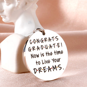 2021 College Graduation Gifts for Him Her Boys Girls Senior Inspirational Gifts for High School Nurse Master Medical Students Son Daughter Keychain from Mom Dad Women Men Graduation Gifts for Friends