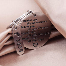 Load image into Gallery viewer, Tritiara 2020 College Inspirational Graduation Gifts Keychains for Her Him Women- High School,College Graduate Gift-Behind You All Your Memories Before You Your Dreams- Birthday Wedding¡­

