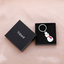 Load image into Gallery viewer, Tritiara Cute Reindeer Keychain Gift Stocking Stuffers Supplies for Boys and Girls Kids Daughter Son from Mom Dad Fur Ball Snowman Women Men Claus Wapiti Puff Ball Keyring Car Handbag Bag Decoration Key Ring
