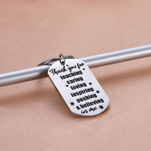 Load image into Gallery viewer, Tritiara Teacher Appreciation Gifts Keychain for Women Men Gifts Thank You Gift Jewelry Birthday Special Education Valentines Gifts
