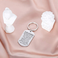 Load image into Gallery viewer, Tritiara Husband Gifts Key Chain from Wife Anniversary Wedding Birthday Keychain Meeting You was Fate Becoming Your Wife was A Choice Couple Jewelry Valentines Christmas Gift for Lover Him
