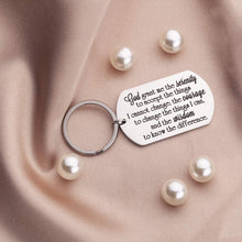 Load image into Gallery viewer, Tritiara Inspirational Gift -God&#39;s Grace Serenity Prayer Keychain For Her Him Friend Family Member-Birthday Graduation Celebrate Sobriety
